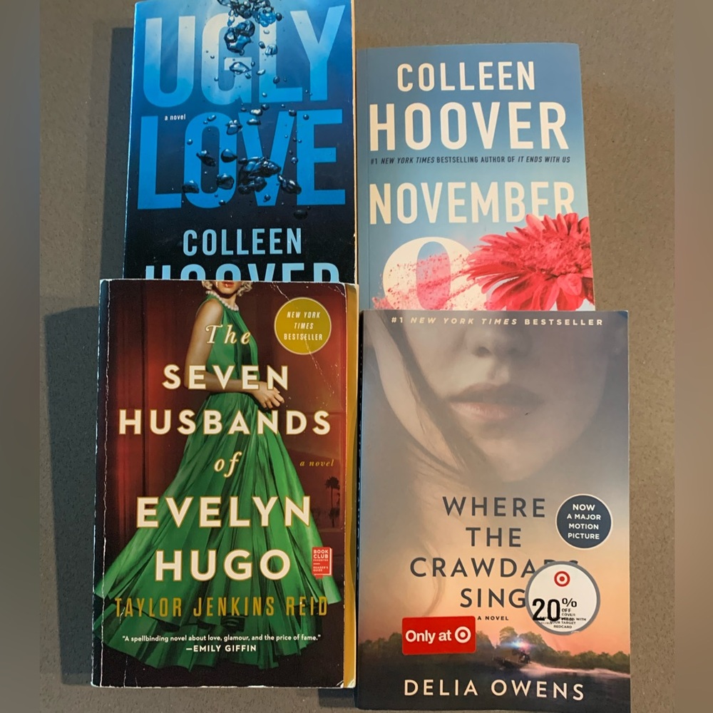4 best sellers. Good used condition